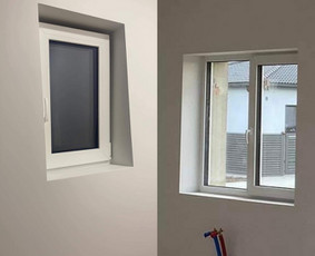 Langų, durų apdaila - Vidaus apdailos darbai - 1