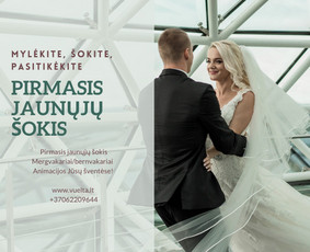 Šokių studija Vilniuje - Vestuvinio šokio pastatymas, pamokos - 1 Vestuvinio šokio pastatymas, pamokos - Šokių studija Vilniuje - 1