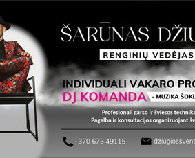 Šarūnas Džiugas renginių vedėjo ir dj komanda, Lt-en / Šarūnas Džiugas / Darbų pavyzdys ID 2608756