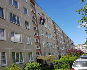 Aukštalipių paslaugos, tarpblokinių siūlių remontas - Pramoninis alpinizmas - 3 Pramoninis alpinizmas - Aukštalipių paslaugos, tarpblokinių siūlių remontas - 3