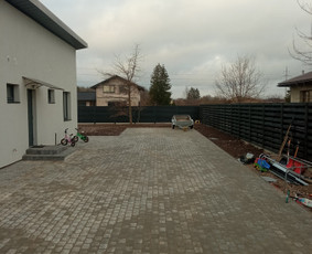 Trikelių Klojimas, Bordiūru dėjimas,smulkus gerbūvio darbai / modestas budrys / Darbų pavyzdys ID 2618102