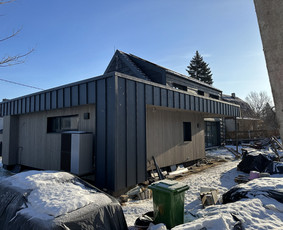 Šlaitiniu stogų ir ventiliuojamų fasadų įrengimas / Wood House / Darbų pavyzdys ID 2618886