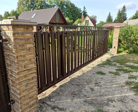 Tvorų montavimas - Tvoros pamatai, betonavimas - 4 Tvoros pamatai, betonavimas - Tvorų montavimas - 4