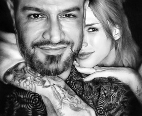 Realistiški portretai, šaržai / Portraits, caricatures - Dailininkai - 3 Dailininkai - Realistiški portretai, šaržai / Portraits, caricatures - 3