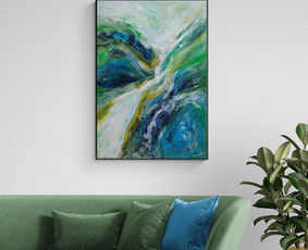 Paveikslų tapyba ir pardavimas - Abstraktūs paveikslai - 3