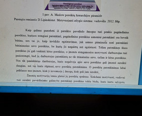 Profesionali pagalba rengiant rašto darbus / Dana / Darbų pavyzdys ID 2625362
