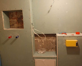 Gipso kartono montavimas - Vidaus apdailos darbai - 1