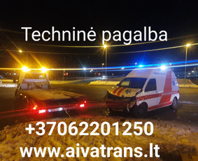 Tralas fiskaras traliukas Tech pagalba kelyje / Aivatrans / Darbų pavyzdys ID 2627612