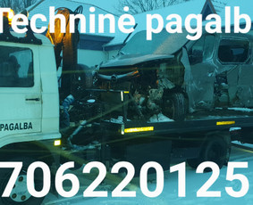 Tralas fiskaras traliukas Tech pagalba kelyje / Aivatrans / Darbų pavyzdys ID 2627618