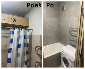 Vidaus apdailos darbai - Vonios remontas - 4 Vonios remontas - Vidaus apdailos darbai - 4