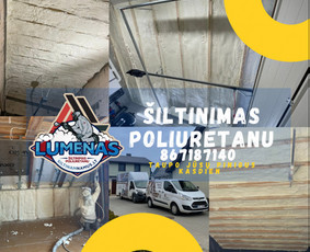 Šiltinam Poliuretano Putomis - Statybos darbai - 2 Statybos darbai - Šiltinam Poliuretano Putomis - 2