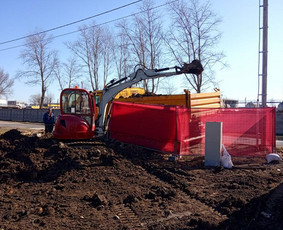 Statybos darbai - Trinkelių klojimas, Žemės kasimo darbai - 3