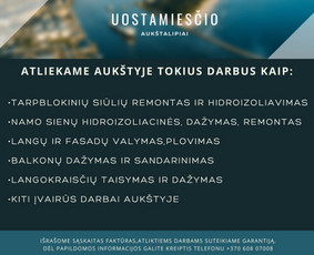 Sniego valymas nuo stogų - Aukštalipių paslaugos. Įvairūs darbai aukštyje. - 1