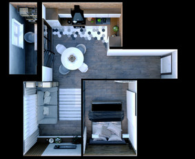 Interjero Dizainas / 3d Vizualizacijos /Techniniai brėžiniai / INTERJERO PASLAUGOS / Darbų pavyzdys ID 2639006