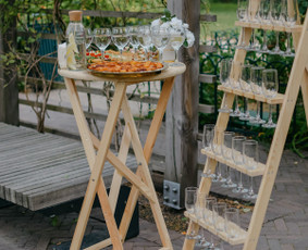 Elegantiškas šampano staliukas po ceremonijos - Šampano staliukas - 3 Šampano staliukas - Elegantiškas šampano staliukas po ceremonijos - 3