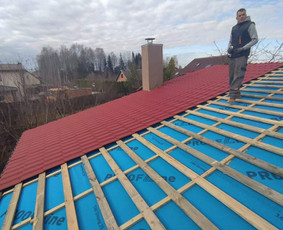 Stogu dengimas. / Stogai / Darbų pavyzdys ID 2643407