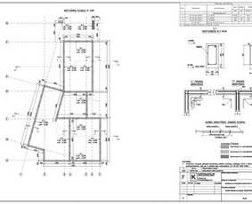 Konstruktorius - konstrukcijų projektavimas / Konstrukcijų planas, MB / Darbų pavyzdys ID 2644279