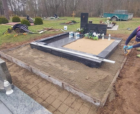Kapų tvarkymas, paminklų, uždengimų, plytelių montavimas / Kapų tvarkymas Juozas Baranauskas / Darbų pavyzdys ID 2649221