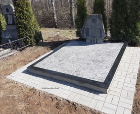 Kapų tvarkymas, paminklų, uždengimų, plytelių montavimas / Kapų tvarkymas Juozas Baranauskas / Darbų pavyzdys ID 2649225