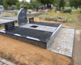 Kapaviečių dengimas plokštėmis, paminklų gamyba, Paminklai, kapų dekoravimas skaldele, granitinių tri nkelių dangos įrengimas ir kiti kapaviečių tvarkymo bei įrengimo darbai www.kapu.lt +37065688083