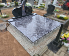 Kapaviečių dengimas plokštėmis, paminklų gamyba, Paminklai, kapų dekoravimas skaldele, granitinių tri nkelių dangos įrengimas ir kiti kapaviečių tvarkymo bei įrengimo darbai www.kapu.lt +37065688083