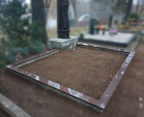 Kapaviečių dengimas plokštėmis, paminklų gamyba, Paminklai, kapų dekoravimas skaldele, granitinių tri nkelių dangos įrengimas ir kiti kapaviečių tvarkymo bei įrengimo darbai www.kapu.lt +37065688083