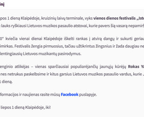 Produktų aprašymų rašymas - Kokybiški tekstai Jums (lietuvių/anglų k.) - 1