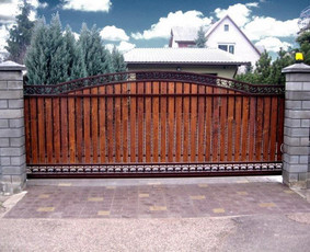 Tvoros, vartai, garažo vartai, miltelinis dažymas / UAB Pajūrio tvoros / Darbų pavyzdys ID 2654033