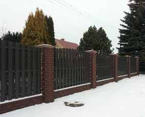 Tvoros, vartai, garažo vartai, miltelinis dažymas / UAB Pajūrio tvoros / Darbų pavyzdys ID 2654089