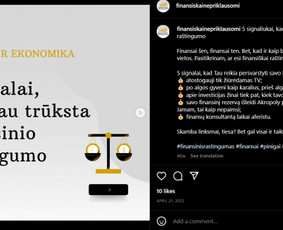 Kuriamas socialinių tinklų turinys: tekstai, maketai.