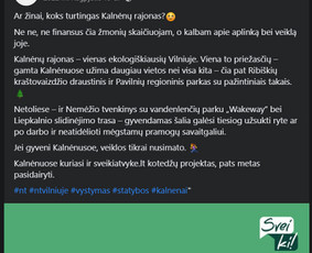Kuriamas socialinių tinklų turinys: tekstai, maketai.
