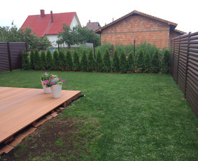 Tvoros, stumdomi vartai,atveriami vartai, vartų automatika - Medinės tvoros - 4 Medinės tvoros - Tvoros, stumdomi vartai,atveriami vartai, vartų automatika - 4