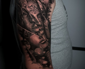 Realistinės tatuiruotės ir tattoo / Evaldas Nariunas / Darbų pavyzdys ID 2656731
