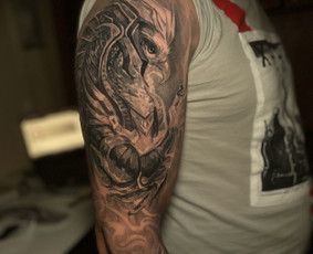 Realistinės tatuiruotės ir tattoo / Evaldas Nariunas / Darbų pavyzdys ID 2656797