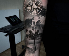 Realistinės tatuiruotės ir tattoo / Evaldas Nariunas / Darbų pavyzdys ID 2656893