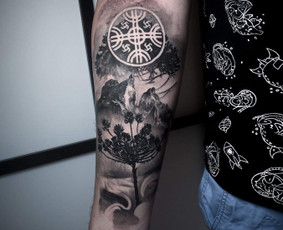 Realistinės tatuiruotės ir tattoo / Evaldas Nariunas / Darbų pavyzdys ID 2656907