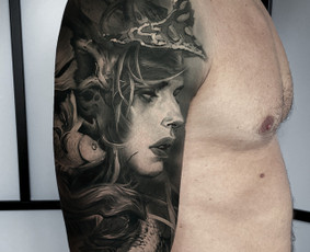 Realistinės tatuiruotės ir tattoo / Evaldas Nariunas / Darbų pavyzdys ID 2656913