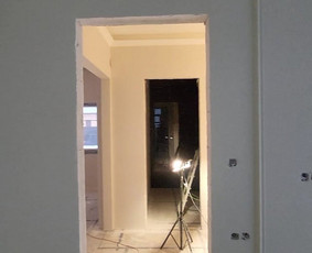 Gipso kartono montavimas - Didėlio fotmato plyteliu klijavimas,kiti vidaus apdailos dar - 1