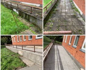 Trinkelių, fasadų, stogų ir kitų kiemo paviršių valymas - Srautinis valymas - 3 Srautinis valymas - Trinkelių, fasadų, stogų ir kitų kiemo paviršių valymas - 3