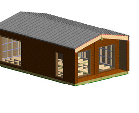 Moduliniai karkasiniai namai / Karolis Pl / Darbų pavyzdys ID 2668053