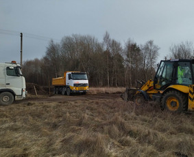 Bobcat/ Račiokas/ Juodžemis/ smelis/ žvyras. / MB RAUSTA / Darbų pavyzdys ID 2668875