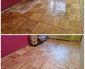 Šlifuojame parketą, parketlenčių, parketo, laminato klojimas / Jovydas Rucinskas / Darbų pavyzdys ID 2671853
