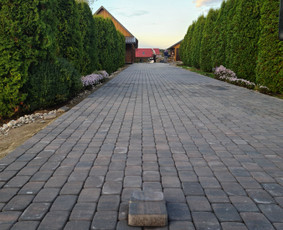 Trinkelių klojimas Žemaitijoje / Trinkelių klojimas / Darbų pavyzdys ID 2672189