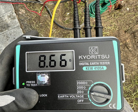 Elektros darbai/ įvadai / įžeminimas / rangovo aktas per 1d. - Varžų matavimai - 1 Varžų matavimai - Elektros darbai/ įvadai / įžeminimas / rangovo aktas per 1d. - 1