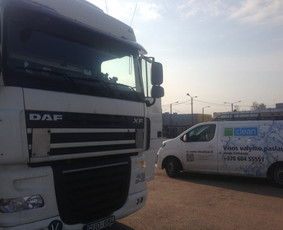 Vilkikų bei kitų didesnių auto kabinų cheminis valymas