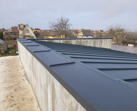 Parapetų skardinimas - Skardinimo darbai. - 3