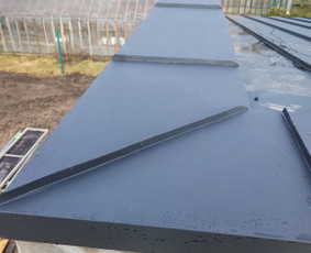 Parapetų skardinimas - Skardinimo darbai. - 2