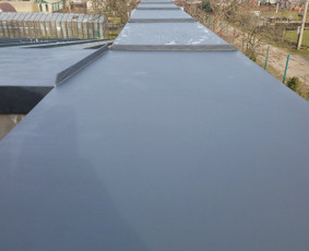 Parapetų skardinimas - Skardinimo darbai. - 1