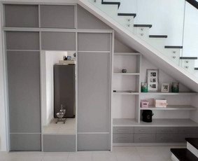 Stumdomos durys, spintos, pertvaros - Prieškambario baldų gamyba - 1 Prieškambario baldų gamyba - Stumdomos durys, spintos, pertvaros - 1