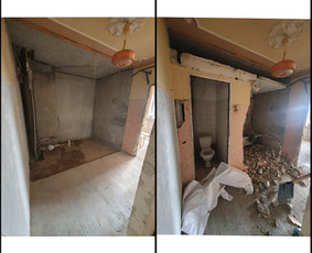 Vonios kapsulės griovimas - Griovimas, išvežimas, vidaus apdaila - 1